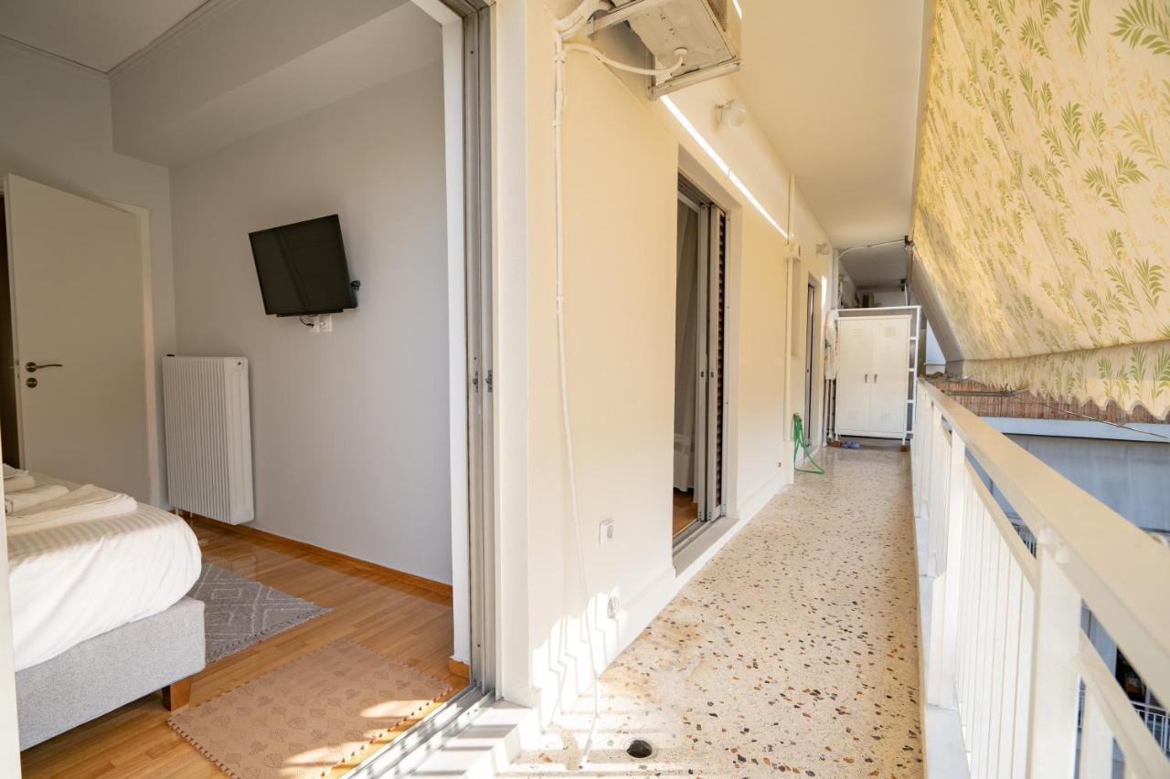 Agios Ioannis Metro St. 2 Bedrms 6 Pers. Apartment Aten Exteriör bild