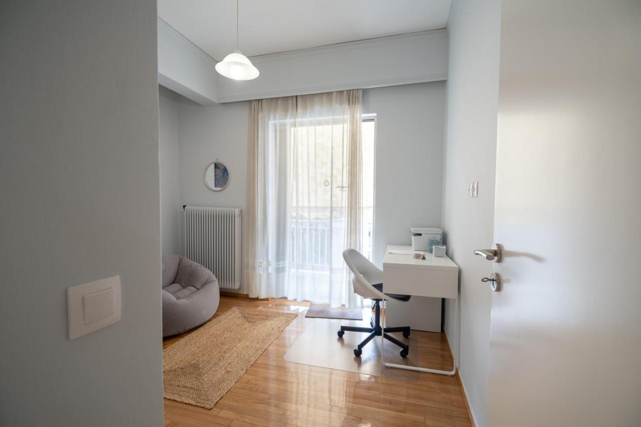 Agios Ioannis Metro St. 2 Bedrms 6 Pers. Apartment Aten Exteriör bild